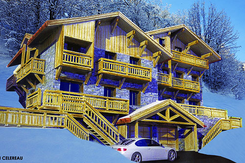 Chalets Chatelard 3 Vallées