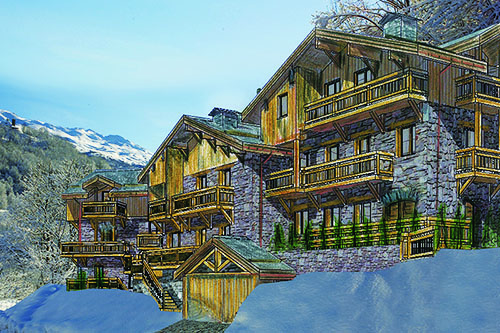 Chalets Chatelard 3 Vallées