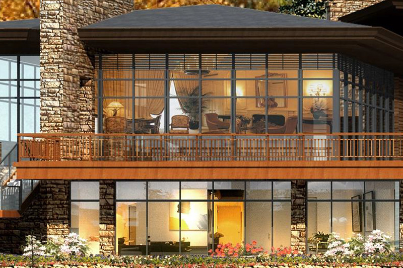 Resort hotelier Sichuan Chine