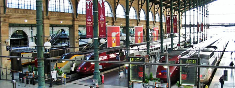 Gare Eurostar - Centre commerciaux
